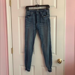 Hollister super skinny joggers stretch jeans